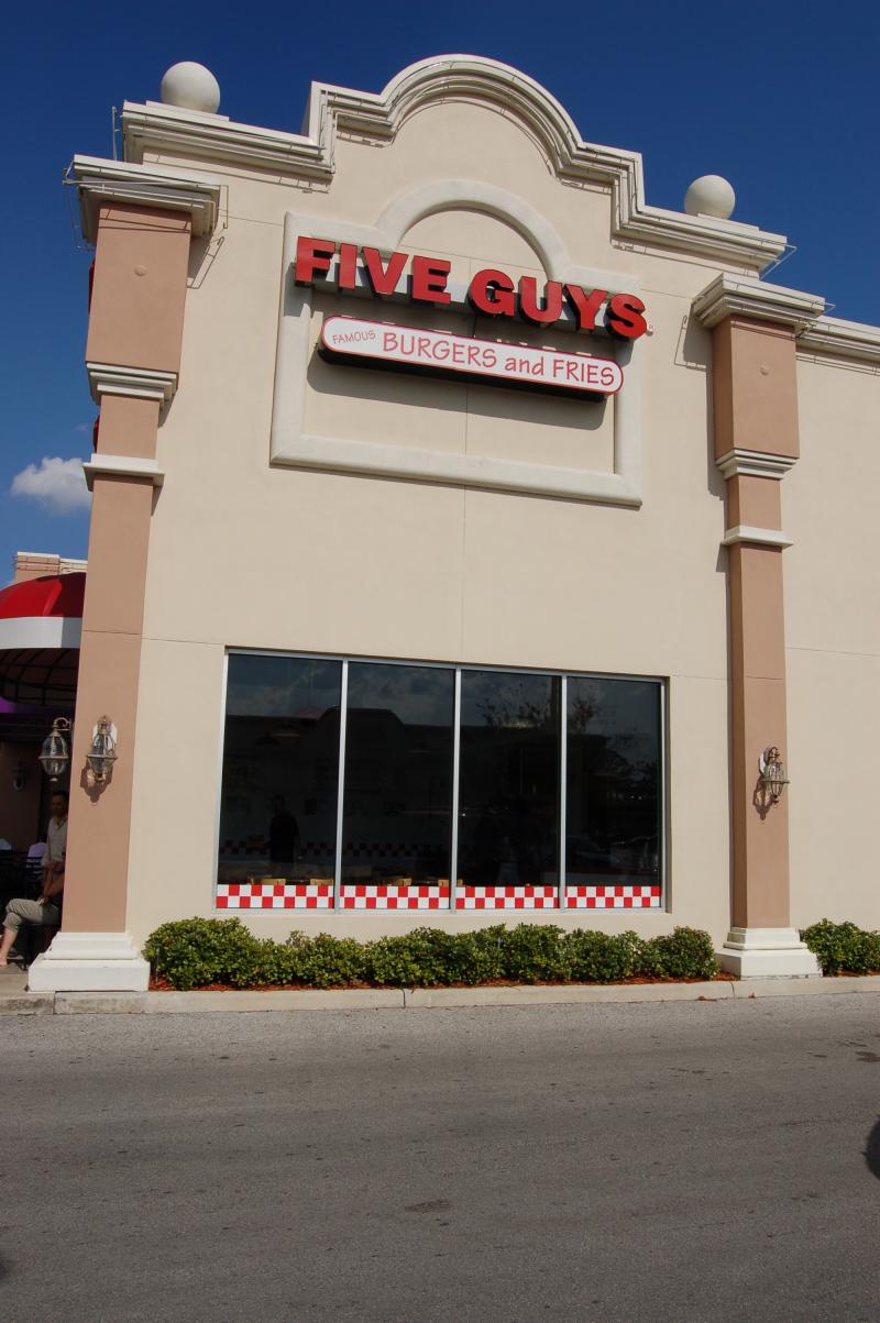5 Guys Burgers and Fries